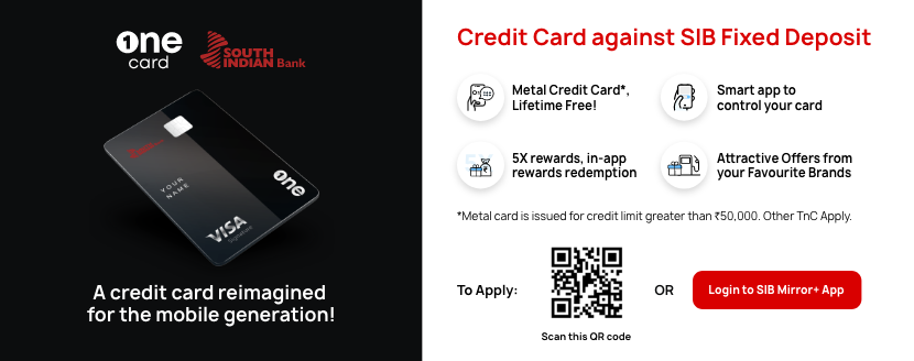 one card