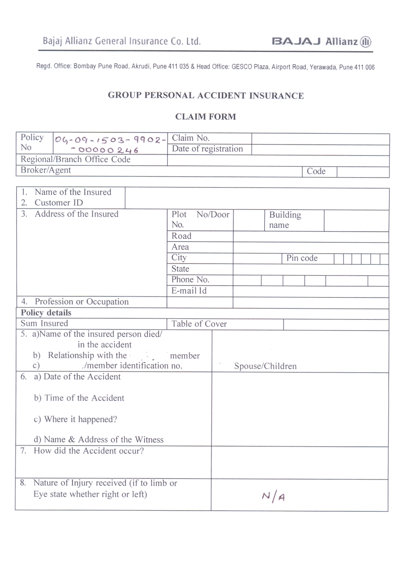 Indian Bank Health Insurance Premium Chart